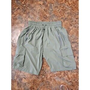 Capo Cargo Shorts Green Small Womens? NWT 26" Waist  (A108)